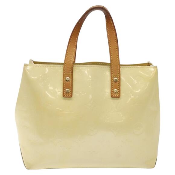 LOUIS VUITTON Monogram Vernis Reade PM Hand Bag Perle M91336 - Picture 2 of 12